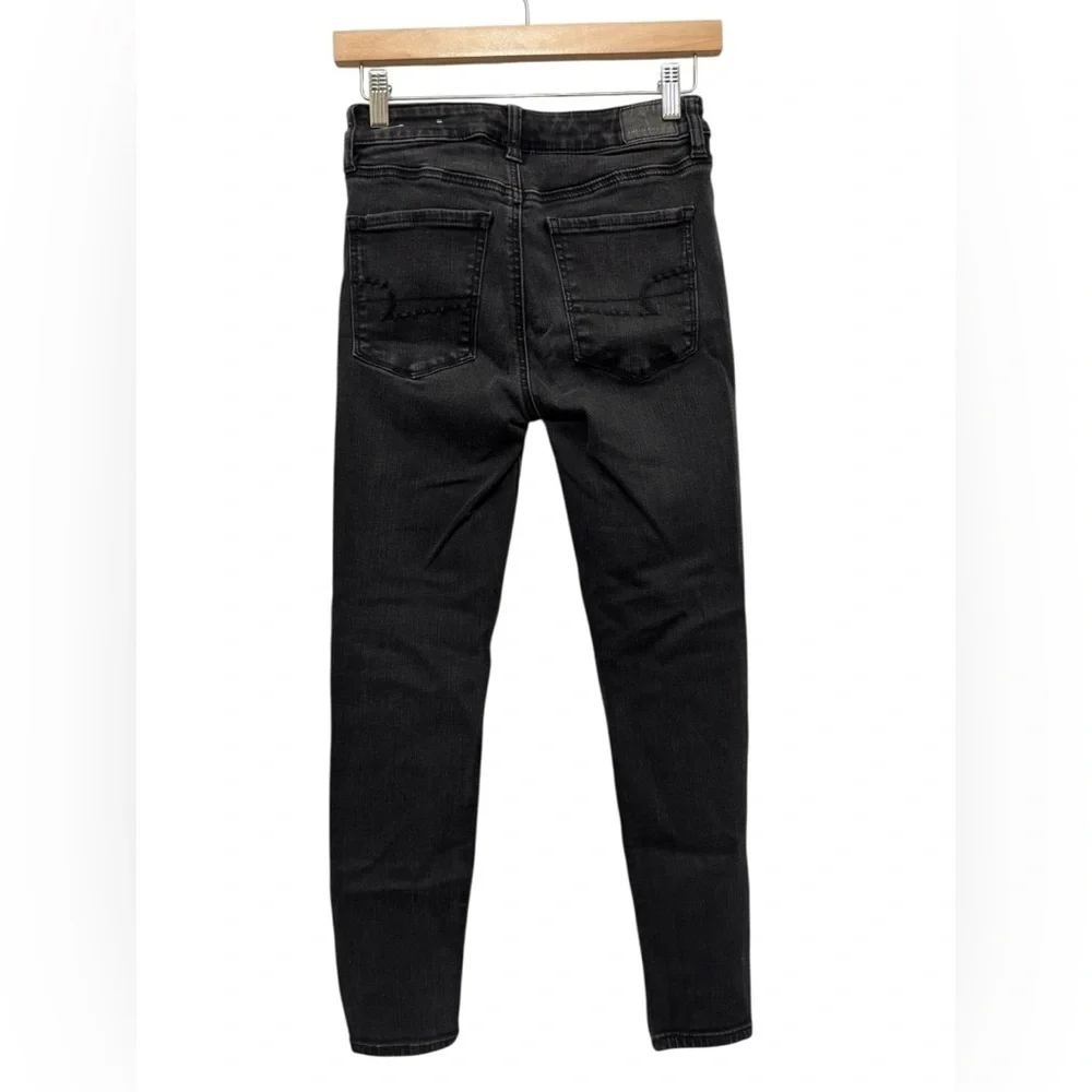 American Eagle High Rise Jeggings Black